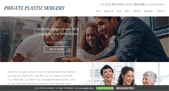 Desktop Screenshot of private-plasticsurgery.co.uk